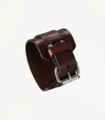 Bracelet de force Titanox en cuir boucle