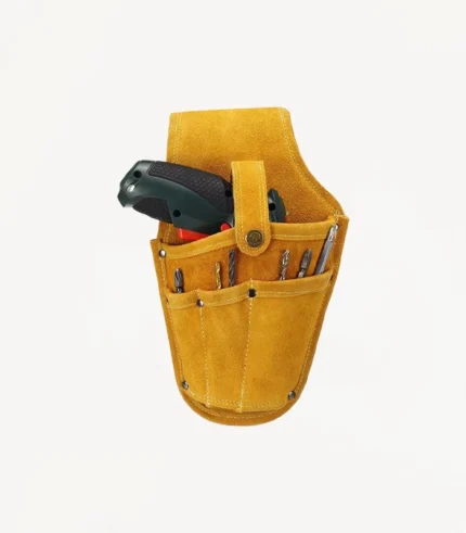 Étui porte-perceuse en cuir Drillico