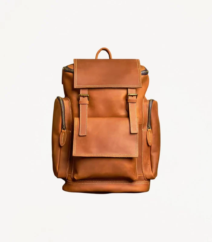 Sac à dos en cuir Ellyaz