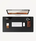 Tapis de bureau Lixies noir