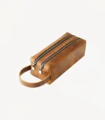 Trousse en cuir Cognacia