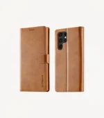 étui folio marron samsung Samora