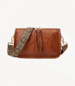 Sac à main en cuir Soléna face