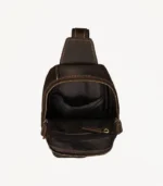 Sac de poitrine en cuir Ravenson Intérieur